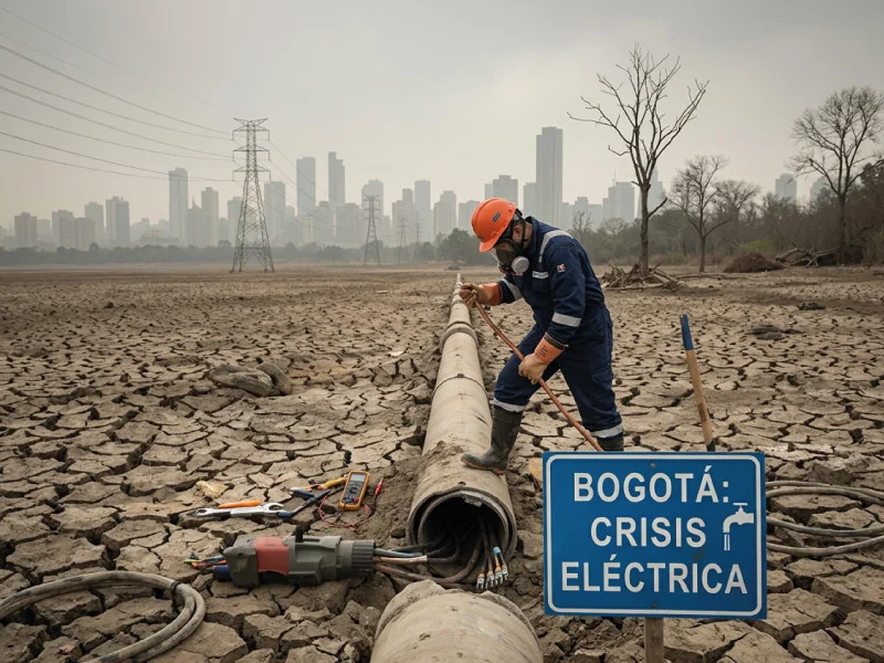 Crisis hídrica en Bogotá
