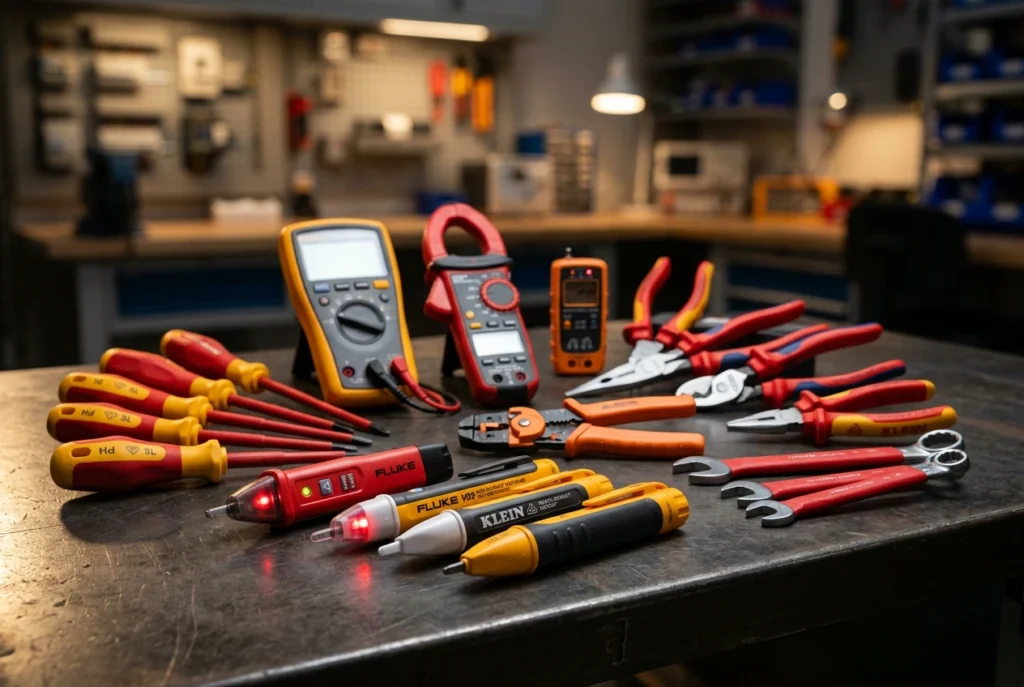 Herramientas para trabajos eléctricos
