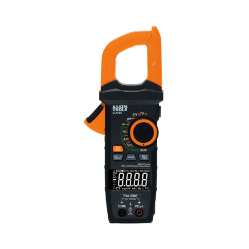 MULTÍMETRO DIGITAL INTELIGENTE DE GANCHO DE RANGO AUTOMÁTICO DE 400 A CA/CD - CL460S